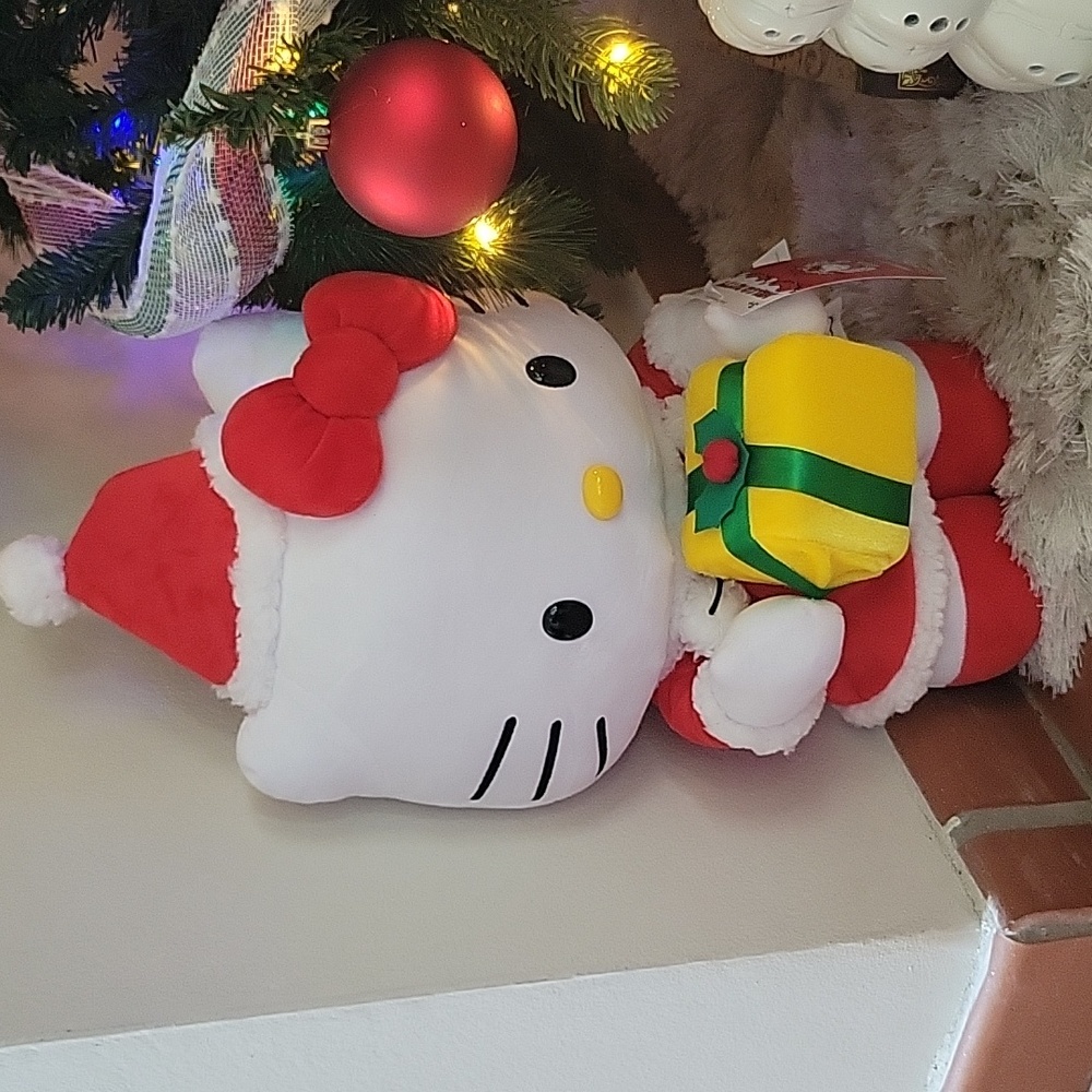 Hello kitty christmas  cvs doll